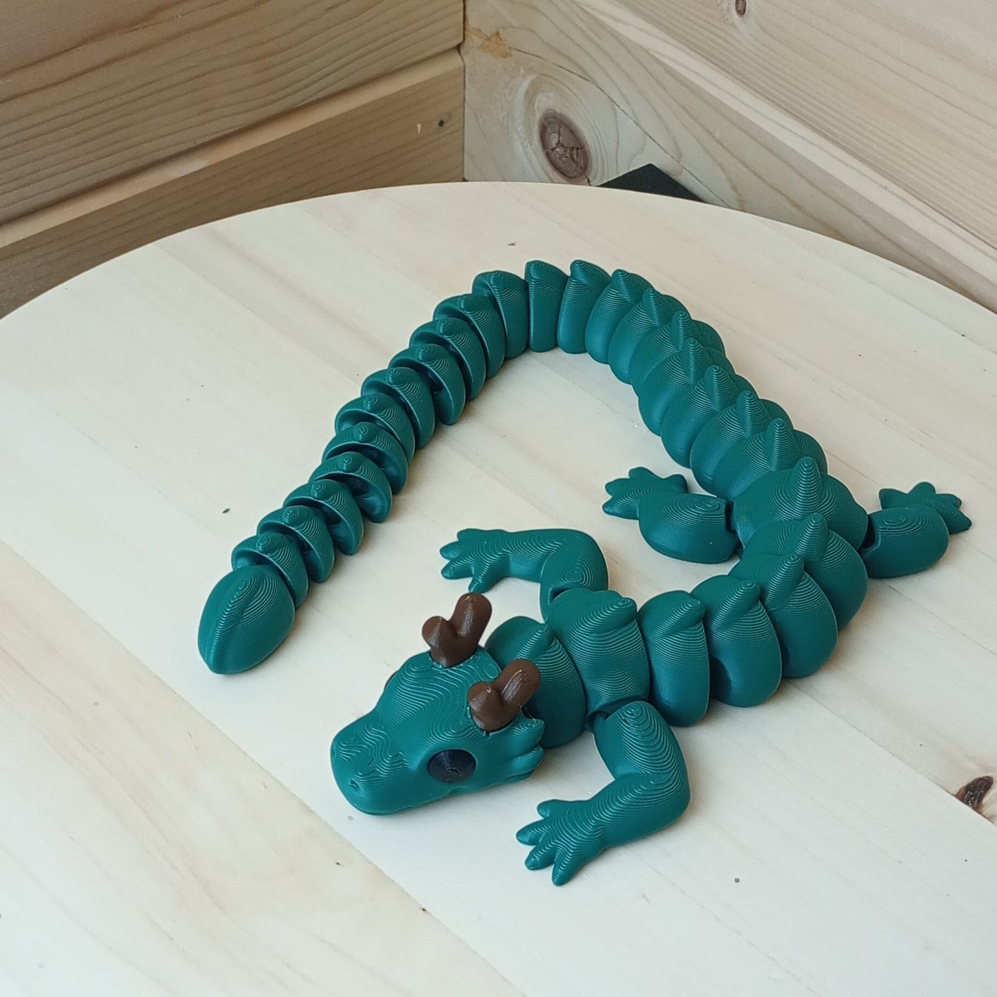 Green Articulated Dragon