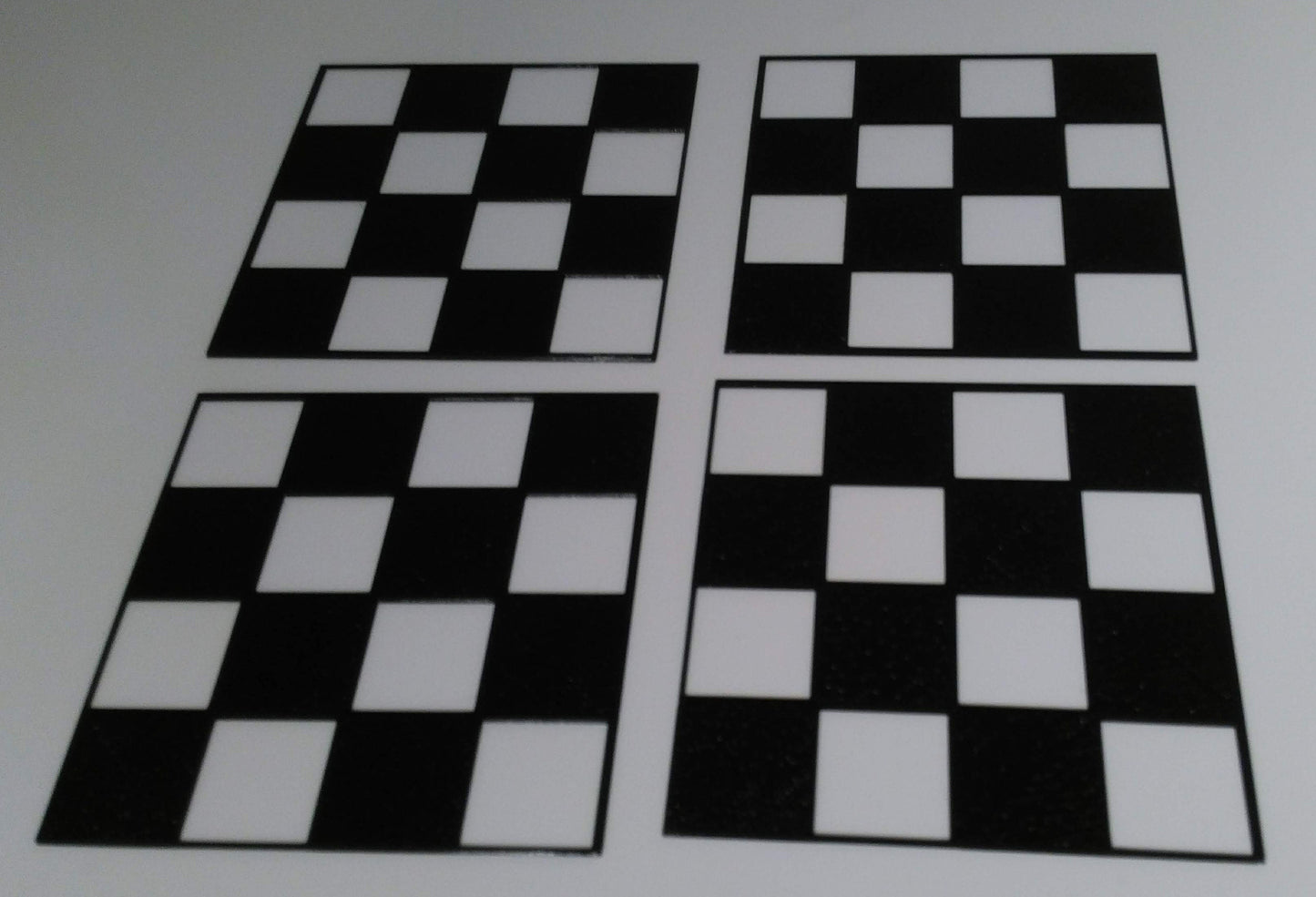 Chess Set Succulents Planter with Compact 4 Piece Board