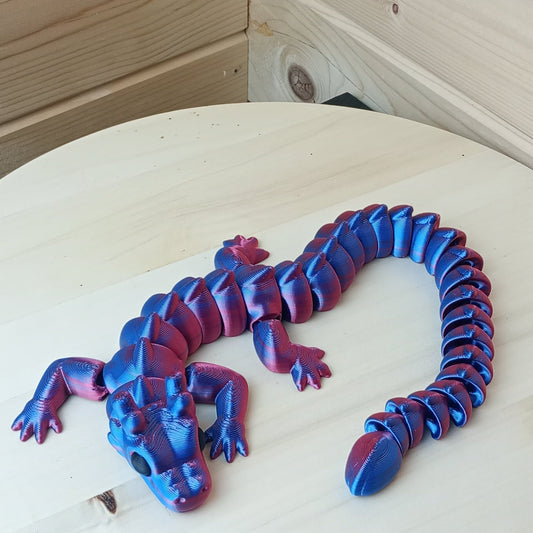 Red Blue Articulated Dragon